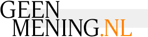 logo Geen Mening
